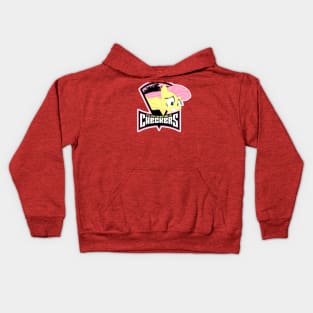 Fluttershy (Checkers) Kids Hoodie